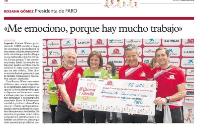 «Me emociono porque hay mucho trabajo»