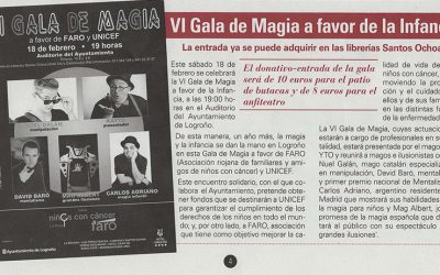 VI Gala Solidaria de Magia a favor de la Infancia