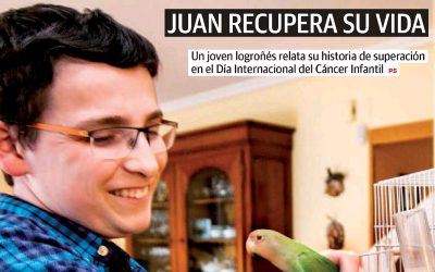 «Juan recupera su vida», un reportaje en Diario La Rioja