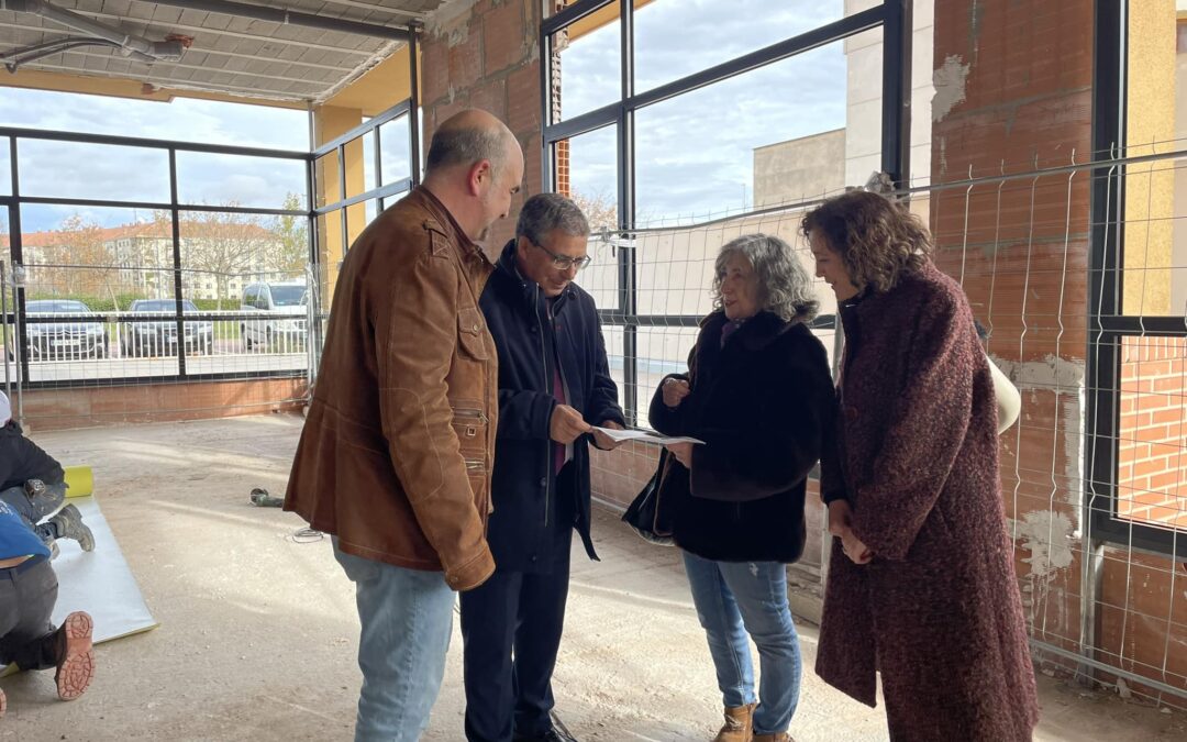 VISITA A LAS OBRAS DE LA NUEVA SEDE